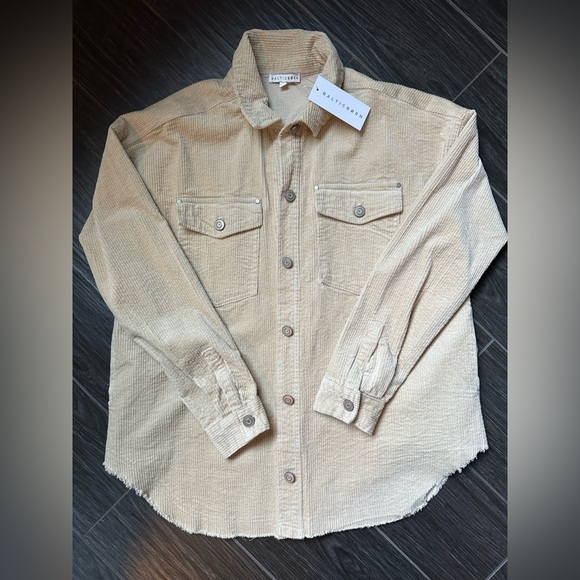 NWT Baltic Born Greeley Corduroy Shacket Size Small - Picture 2 of 4